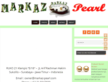 Tablet Screenshot of markaz-pearl.com